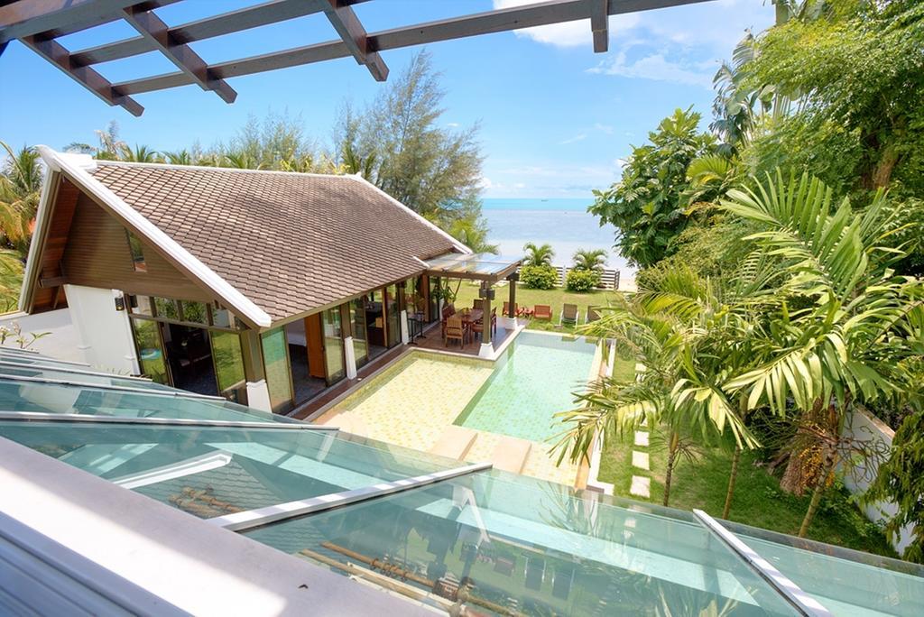 Emerald Sands - Beach Front 4 Bed Pool Villa Koh Samui Pokój zdjęcie