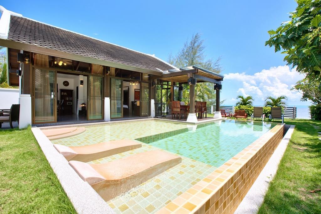 Emerald Sands - Beach Front 4 Bed Pool Villa Koh Samui Pokój zdjęcie