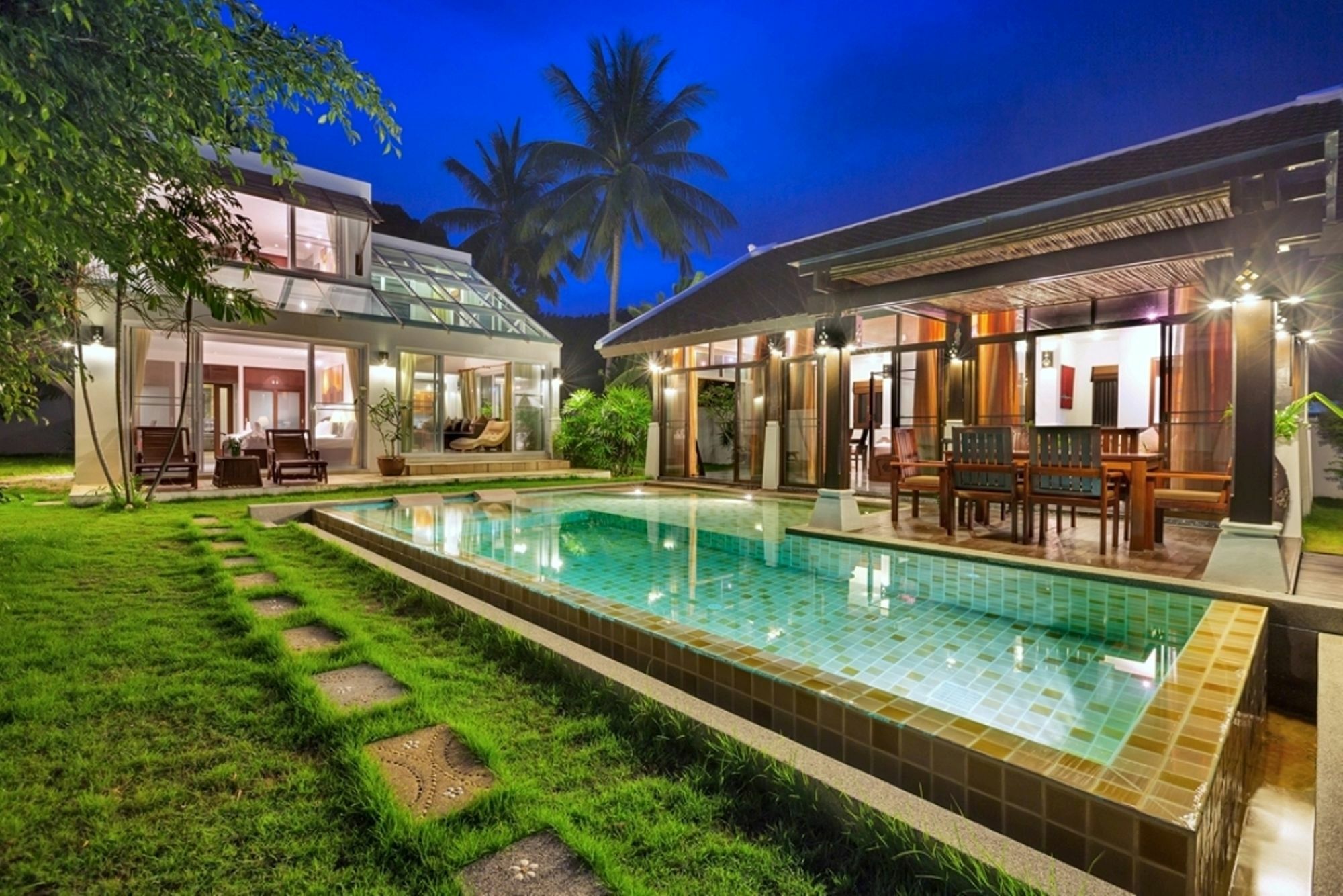 Emerald Sands - Beach Front 4 Bed Pool Villa Koh Samui Zewnętrze zdjęcie