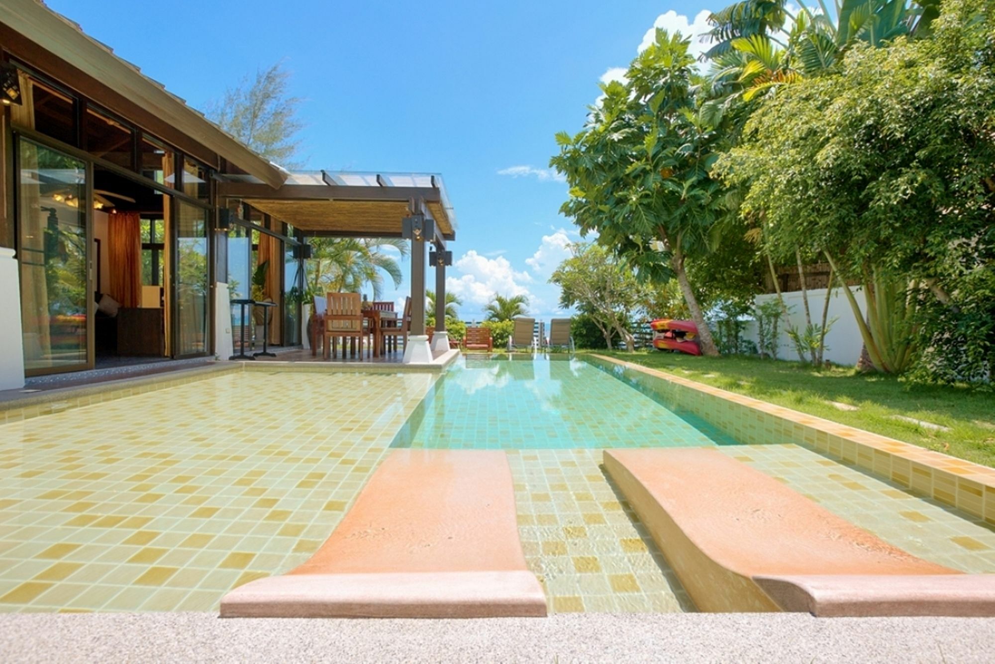 Emerald Sands - Beach Front 4 Bed Pool Villa Koh Samui Zewnętrze zdjęcie